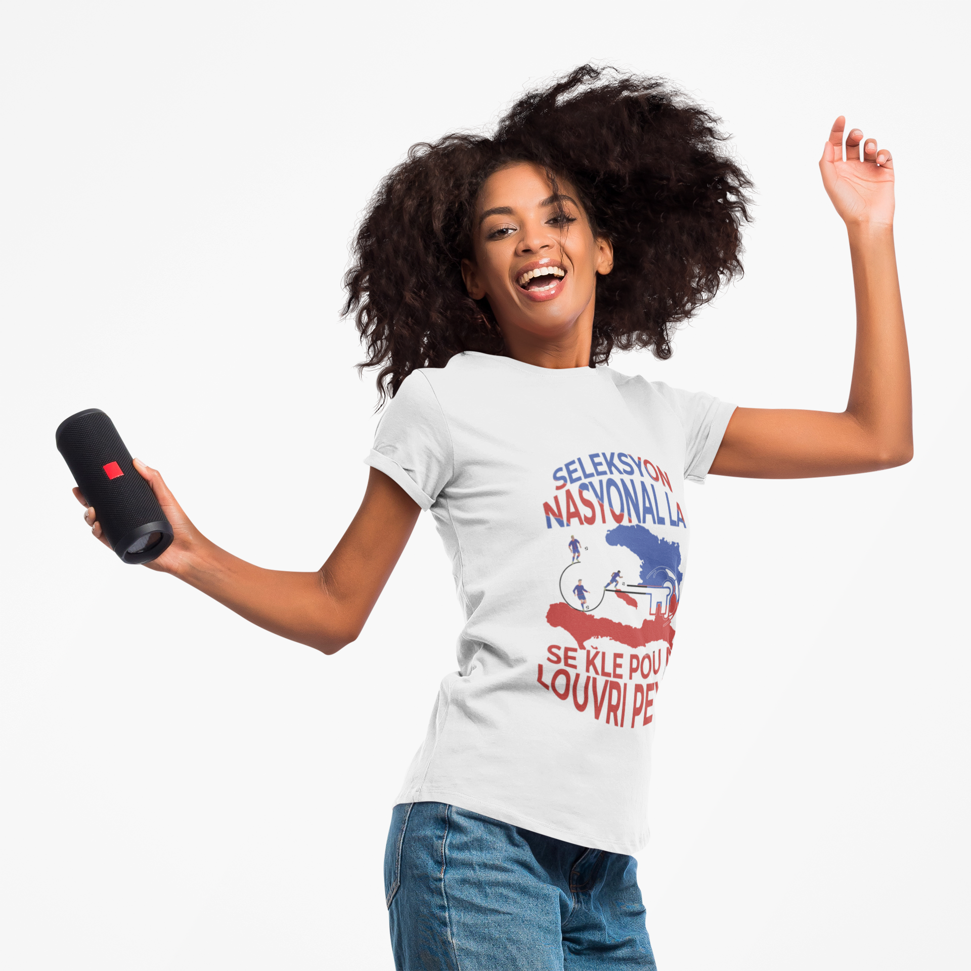Haiti World Cup Woman T-shirt