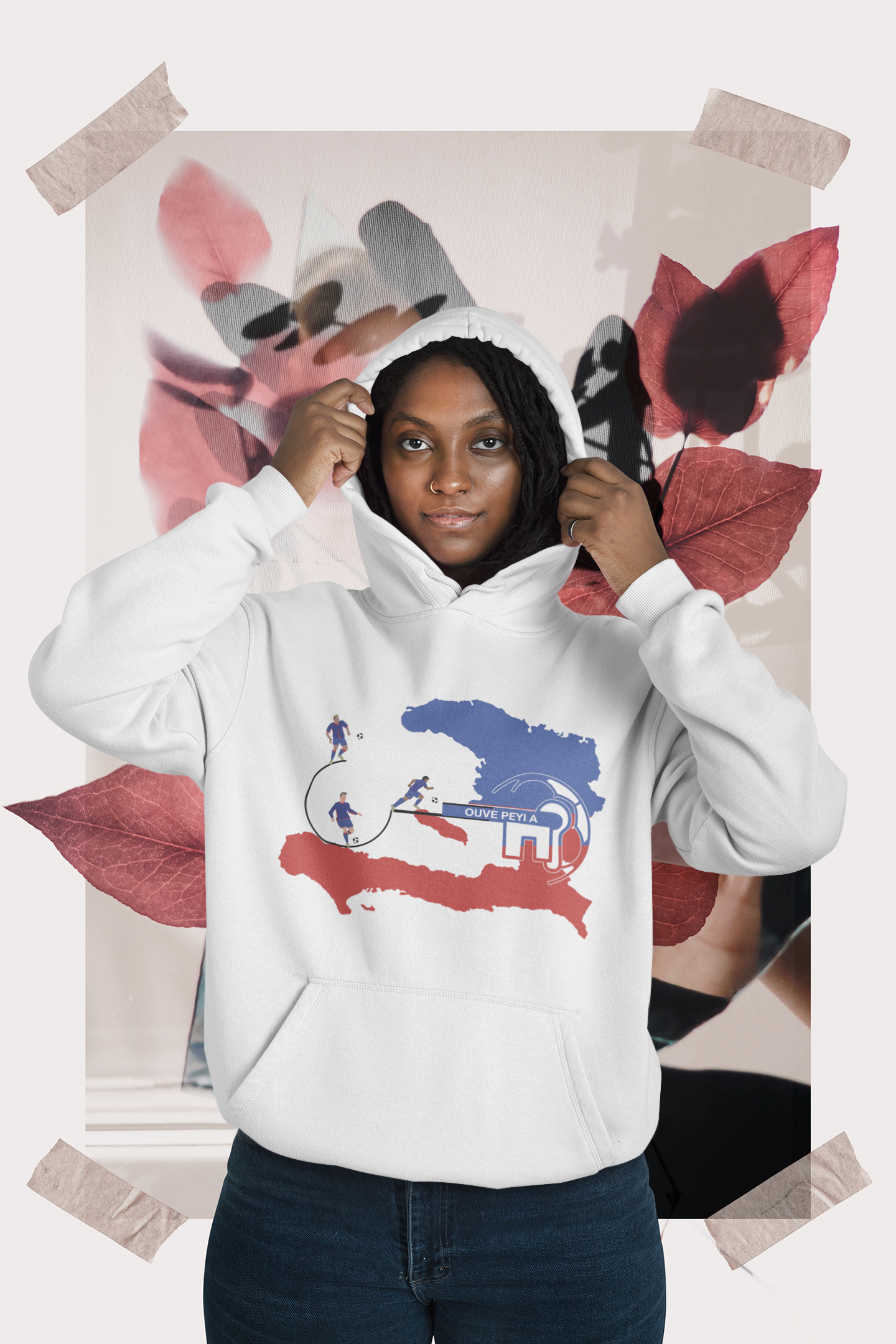 Haiti World Cup Women Hoodie
